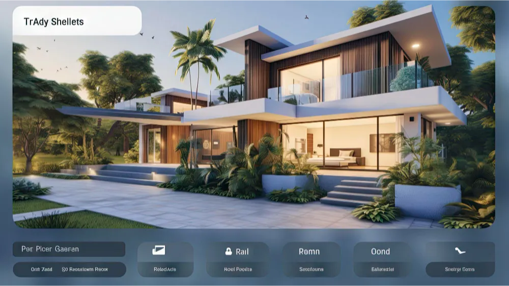 Real estate website design